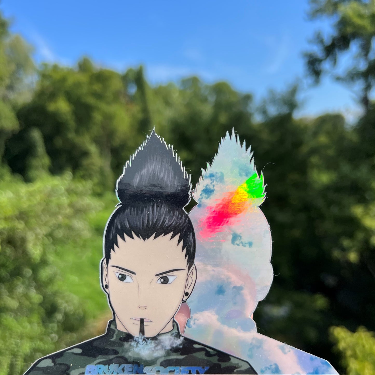 Shikamaro holographic peeker