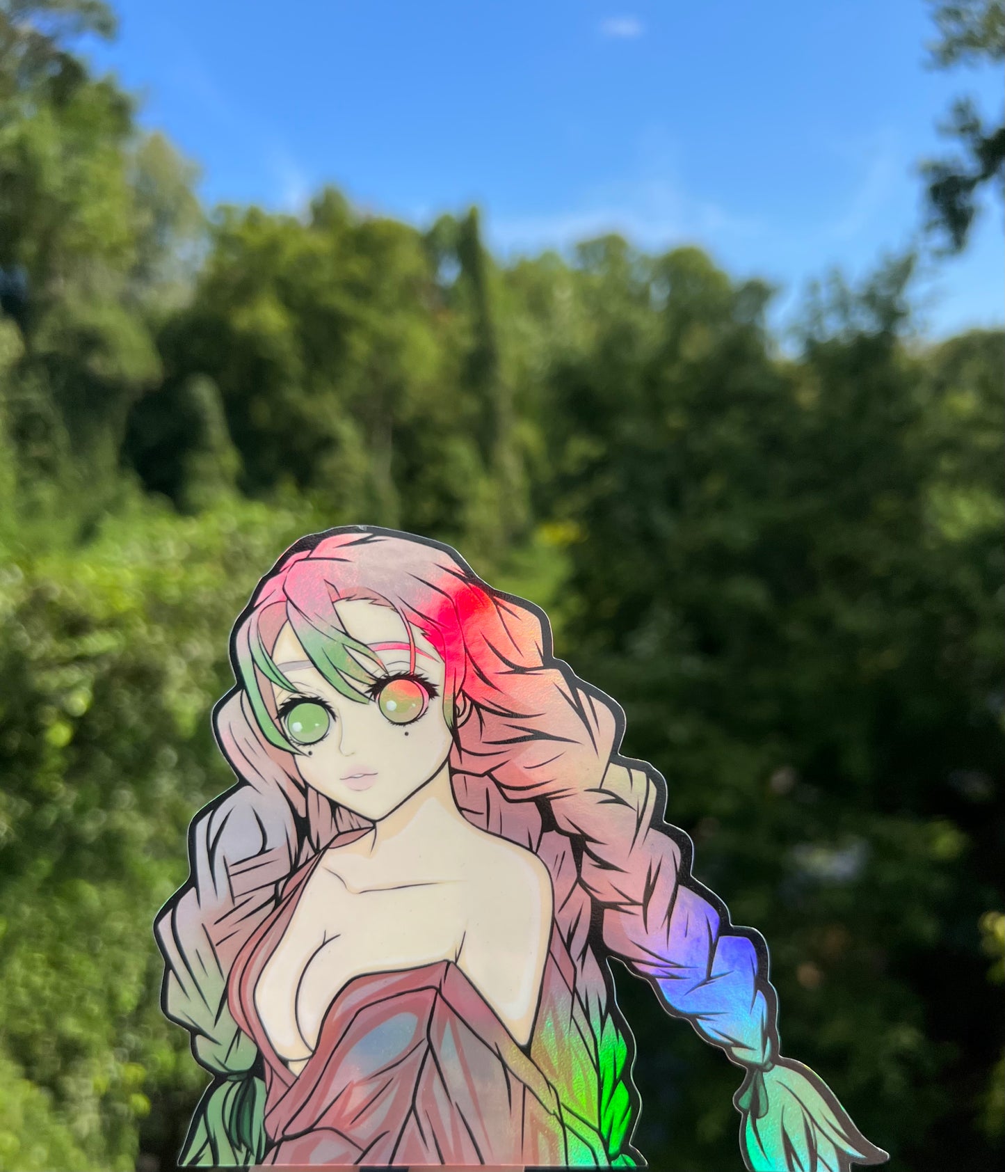 Mitsuri holographic peeker