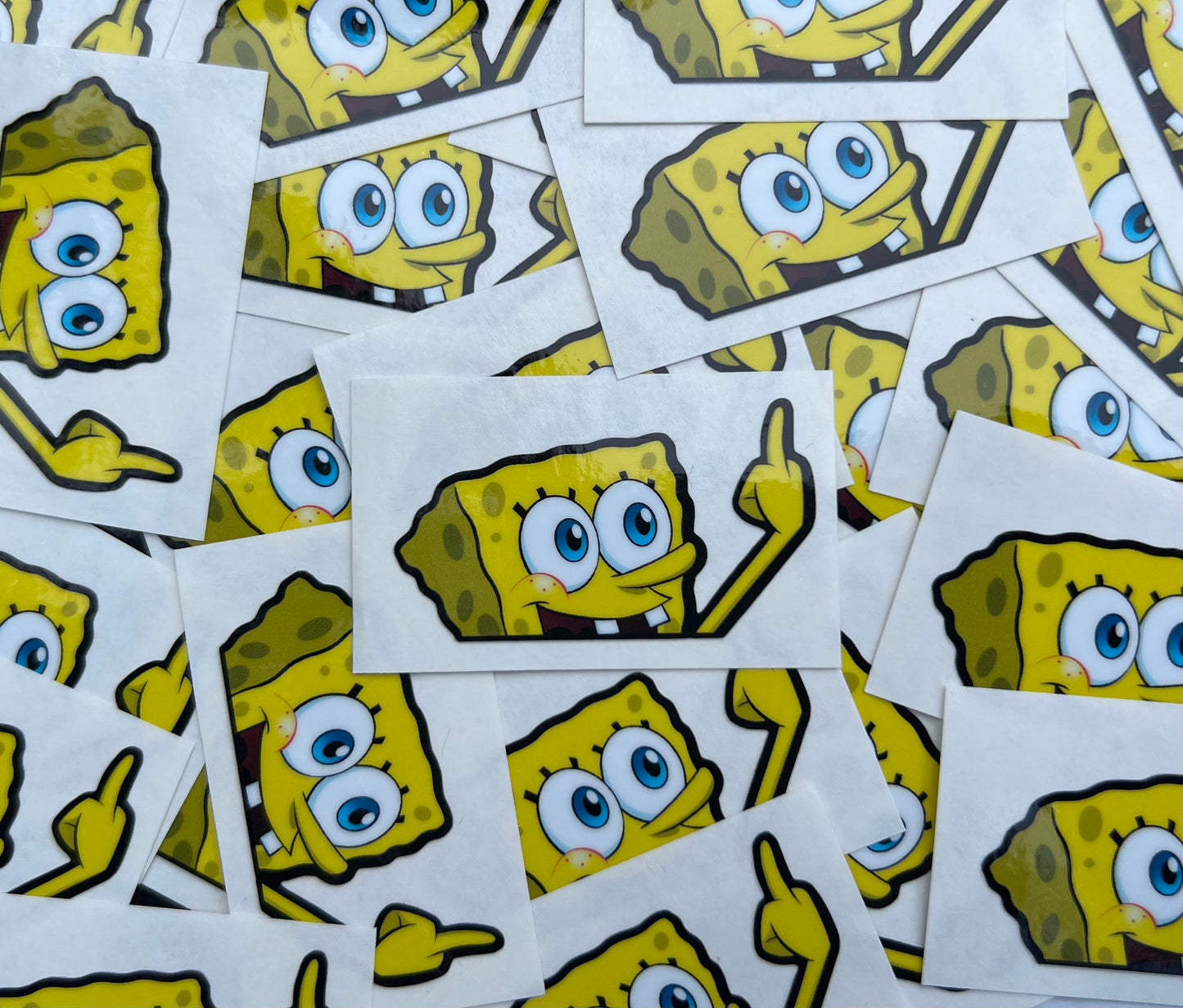 Sponge dirty mini peeker