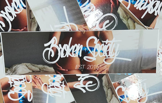 Booty slap sticker