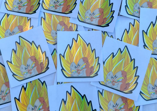 Vegeta holographic mini peeker