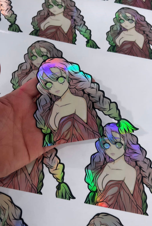 Mitsuri holographic peeker