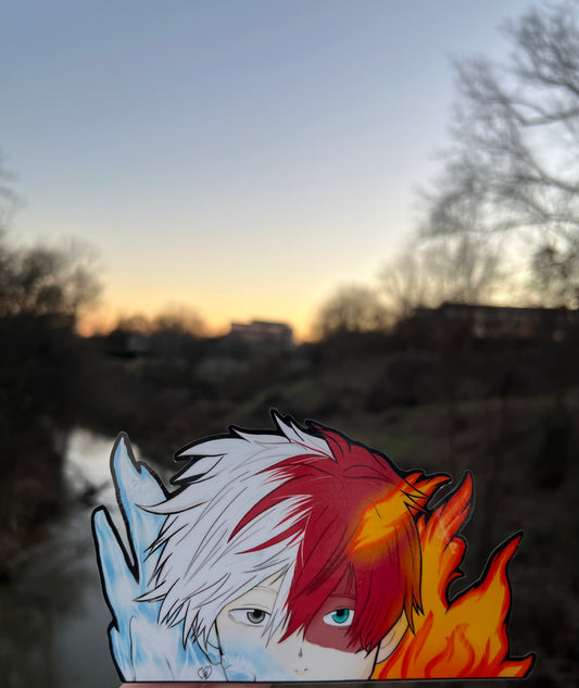 Todoroki peeker