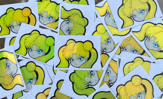 Mini moon holographic peeker