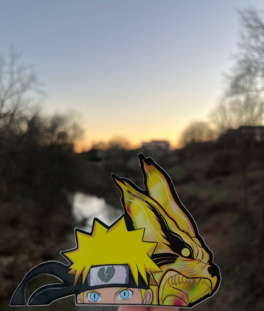 Naruto fox holographic peeker v1